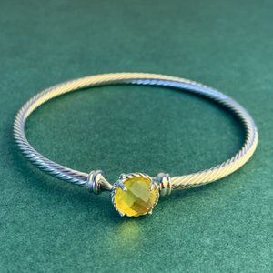 David Yurman 3mm Petite Chatelaine® Citrine Bracelet